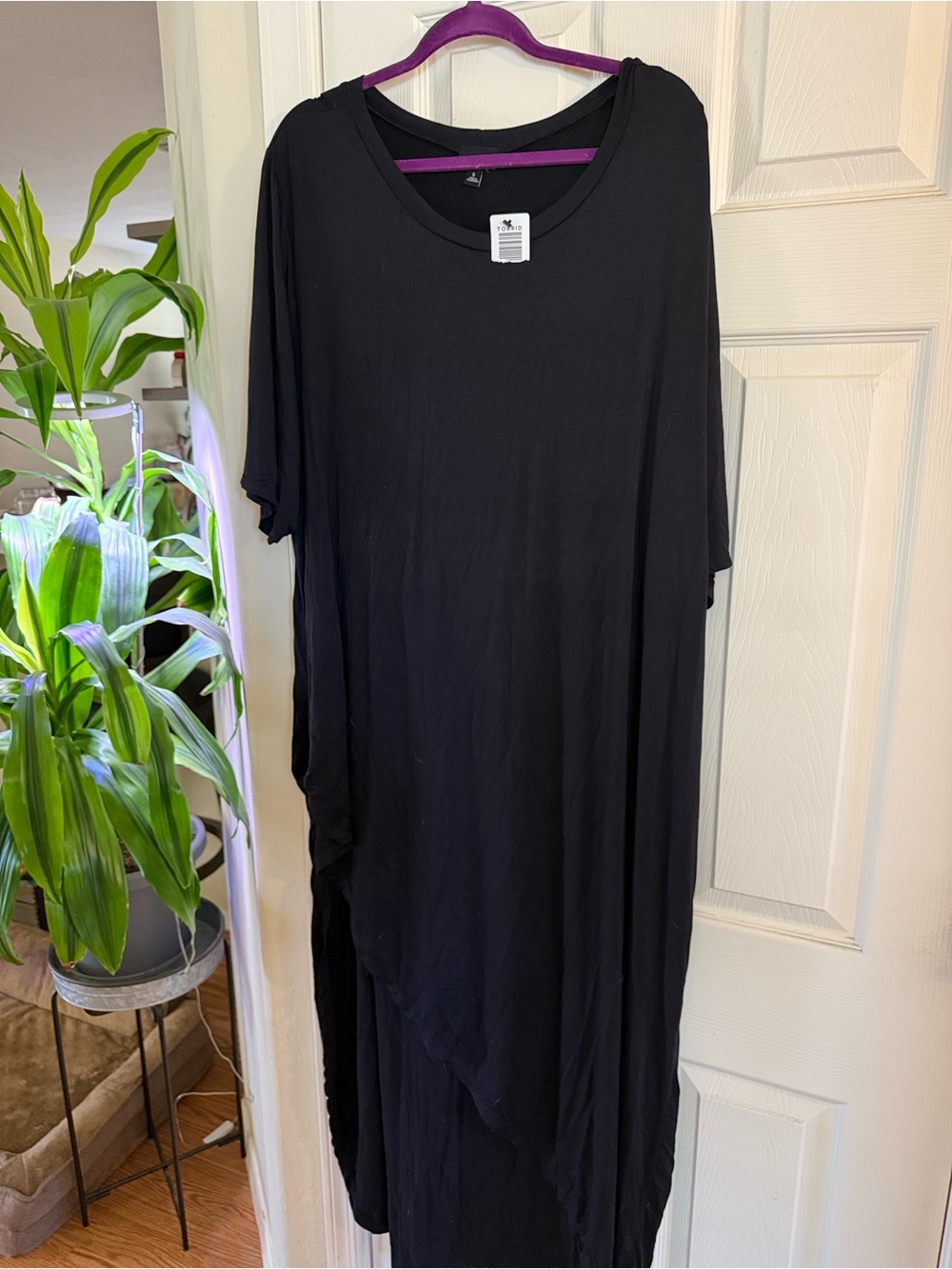 torrid Black Round-Neck Tee